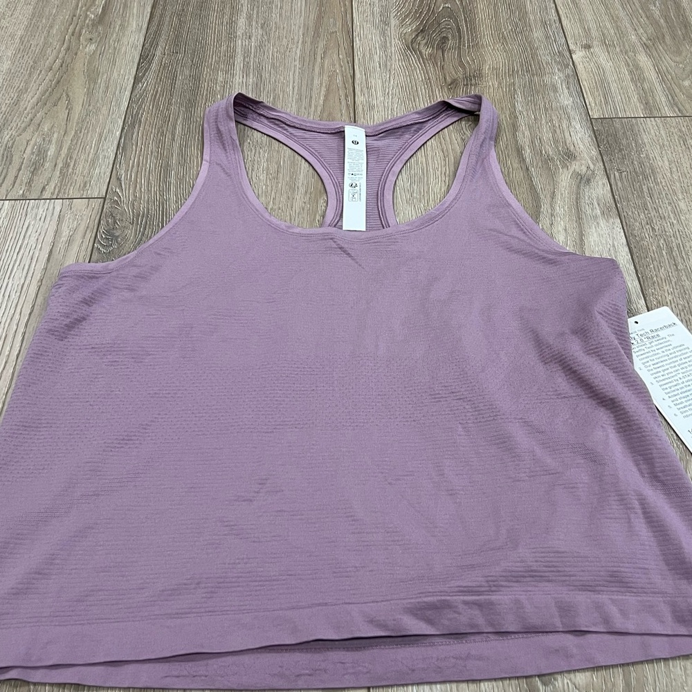Lavender Racerback Tank Top